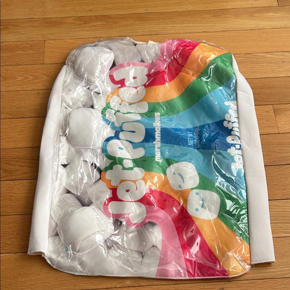 Kids Jet-Puffed Marshmallow Halloween Costume